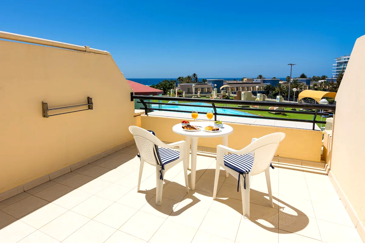 Terraza vista mar